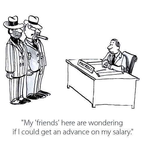 Salary Advance Comic